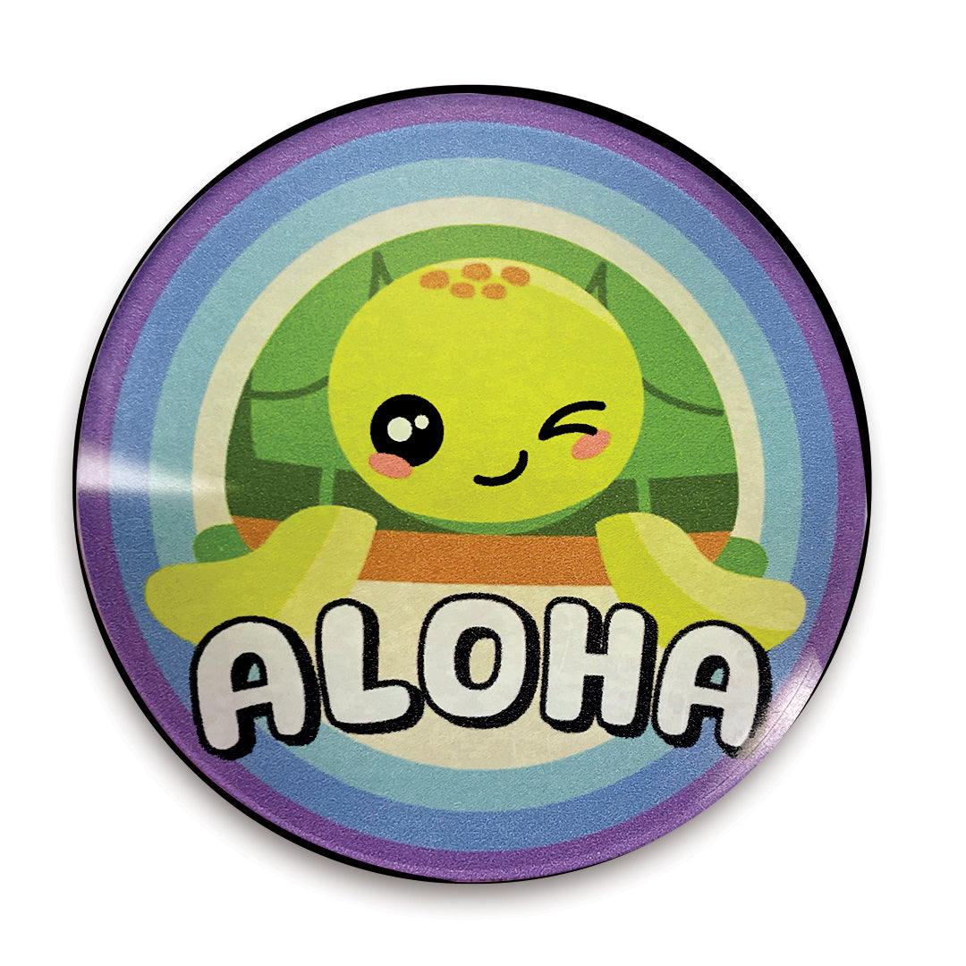 Happy Honu Acrylic Magnet