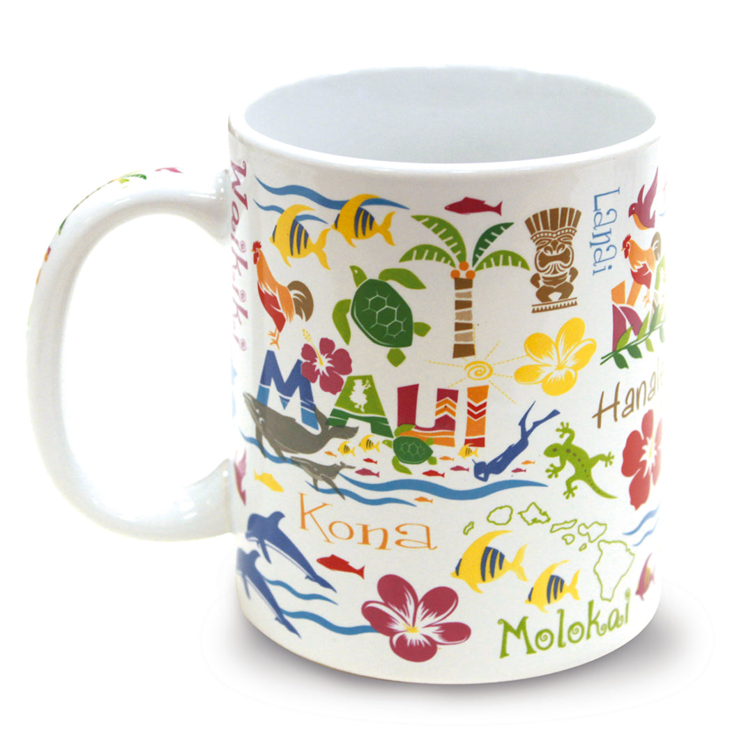 10 oz. Boxed Mug, Hawaiian Adventures