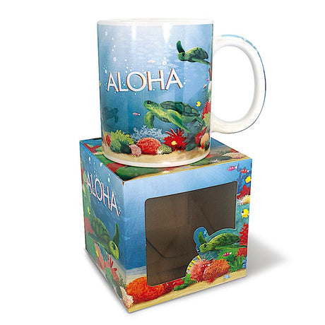 10 oz. Boxed Mug, Under the Sea