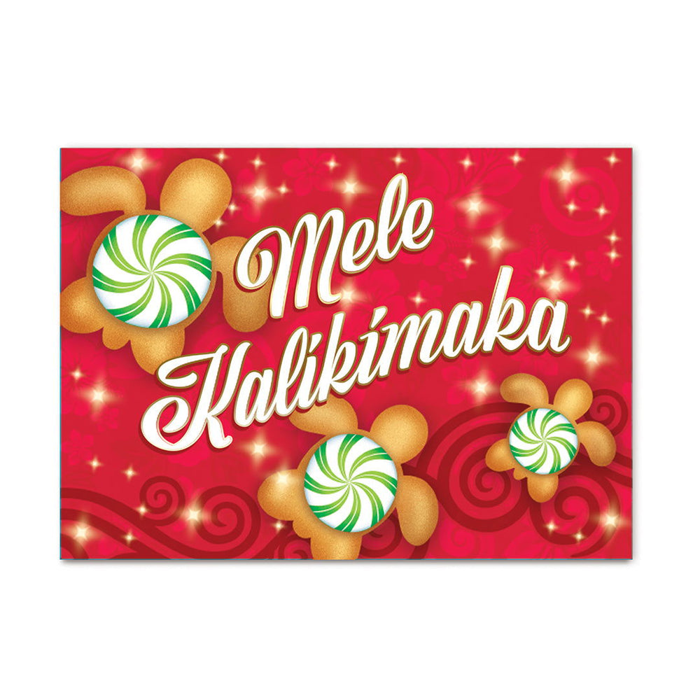 12-ct Box Xmas, Holiday Honu Sweets  NEW!  