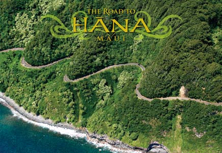 50-Pack Maui Postcards, The Road to Hana, 4x6
