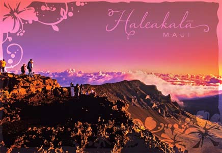 50-Pack Maui Postcards, Haleakalā, Maui, 4x6