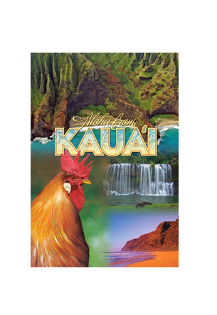 50-Pack Kauai Postcards, Aloha from Kauai, 4x6