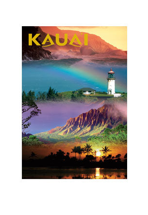 50-Pack Kauai Postcards, Kauai, 4x6