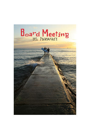 50-Pack Hawaii Generic Postcards Board Meeting 4x6