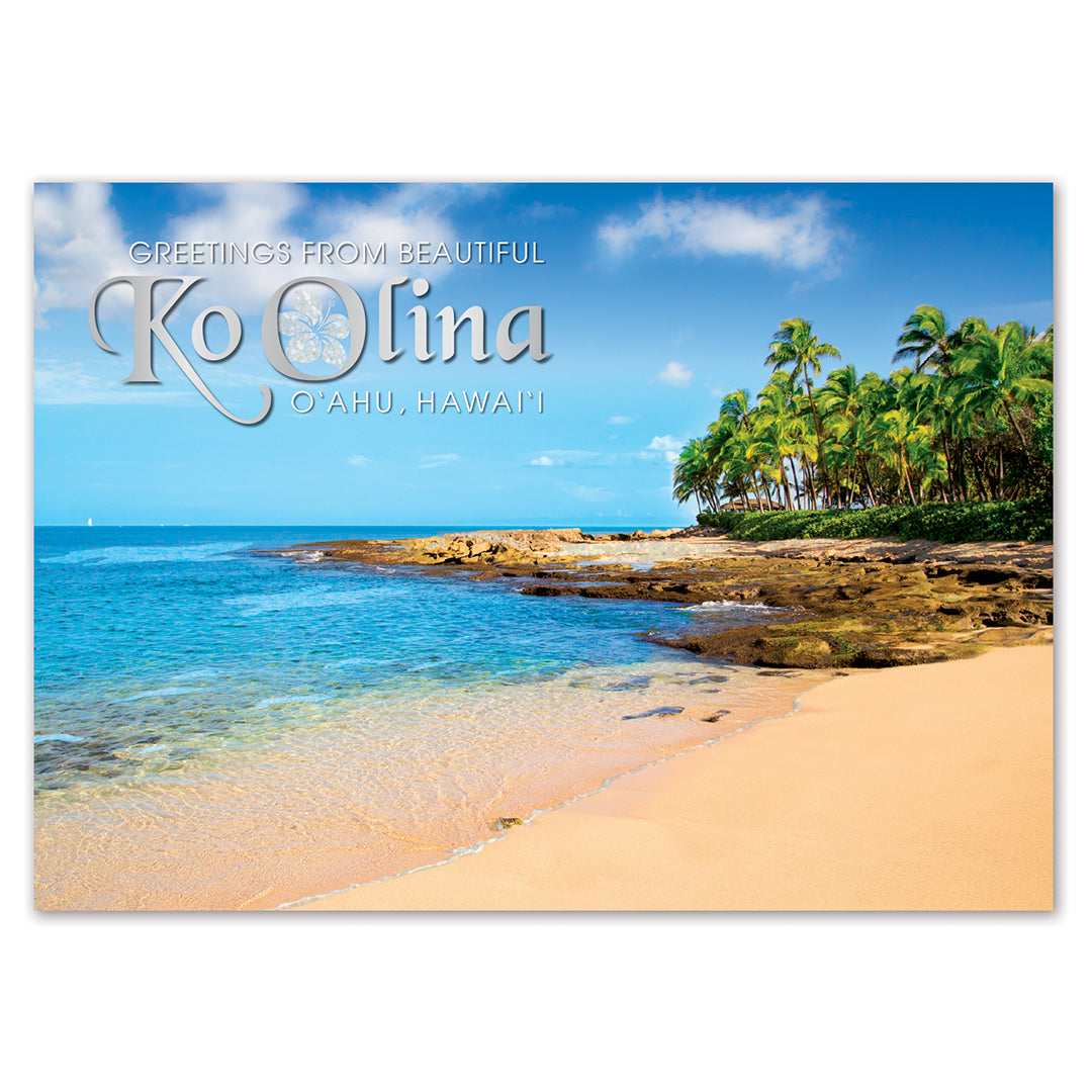 25-Pack Oahu Postcards Ko Olina 5x7