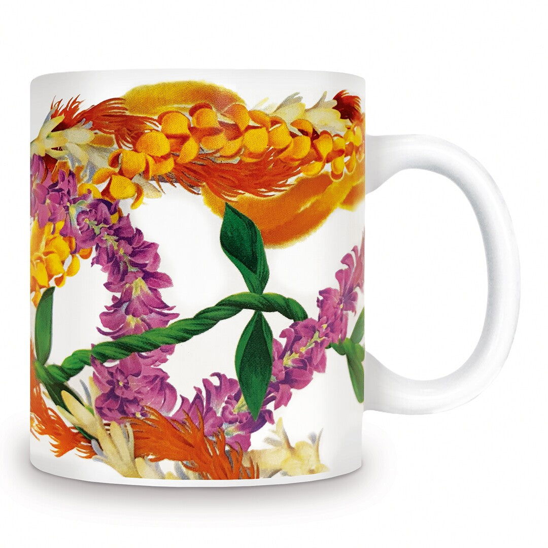 14 oz. Mug, Leis of Aloha  