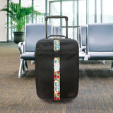Sangle de bagage, motif floral Aloha