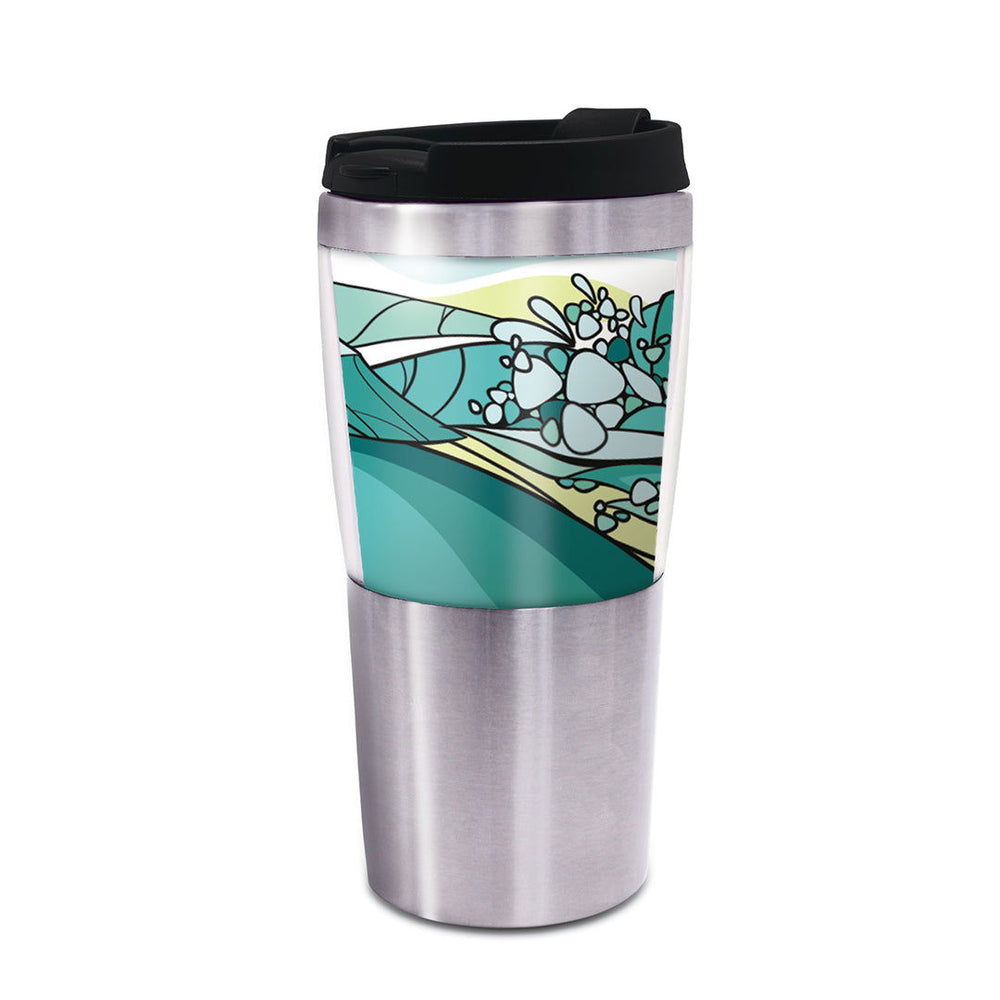 16 oz. Stainless Steel Tumbler, Wave Break  