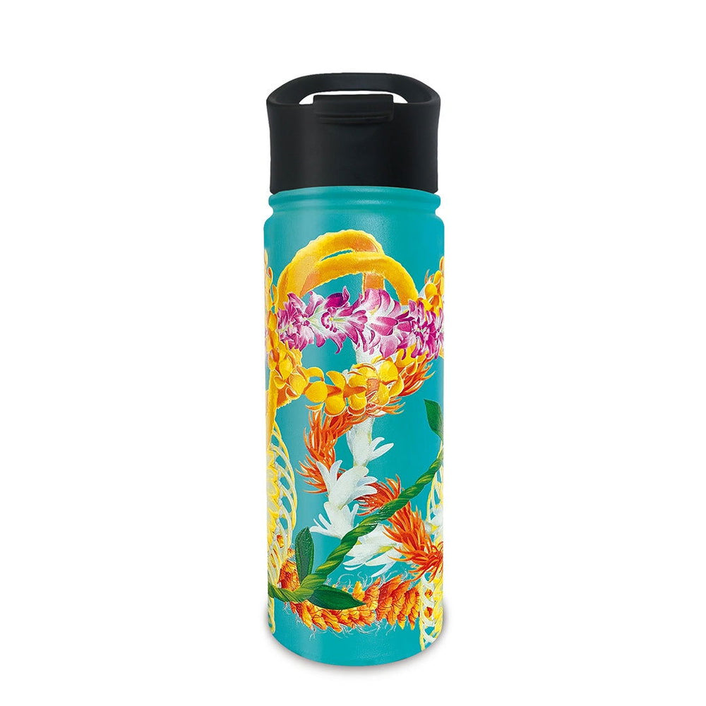 18.6 oz. Island Flask, Leis of Aloha  