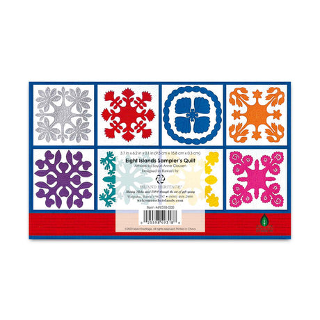 2025 Pocket Calendar, Eight Islands Sampler’s Quilt  