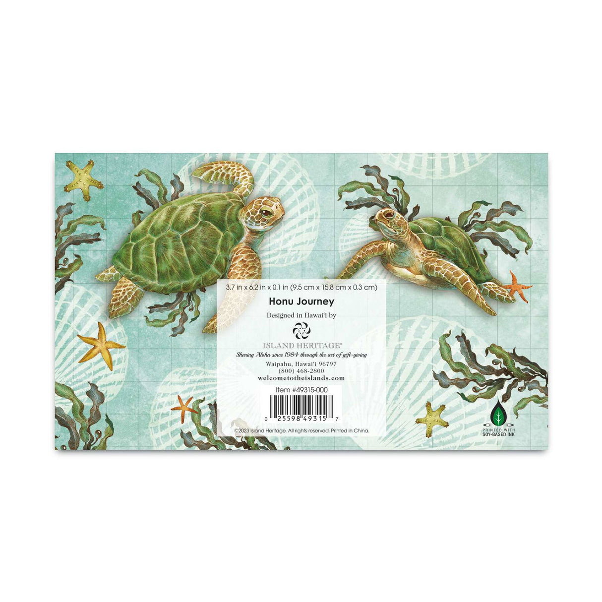 2025 Pocket Calendar, Honu Journey  