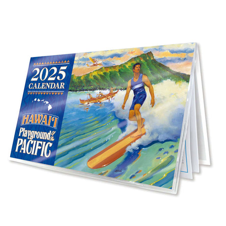 2025 Pocket Calendar: Playground of the Pacific featuring Hawaiian outdoor activities