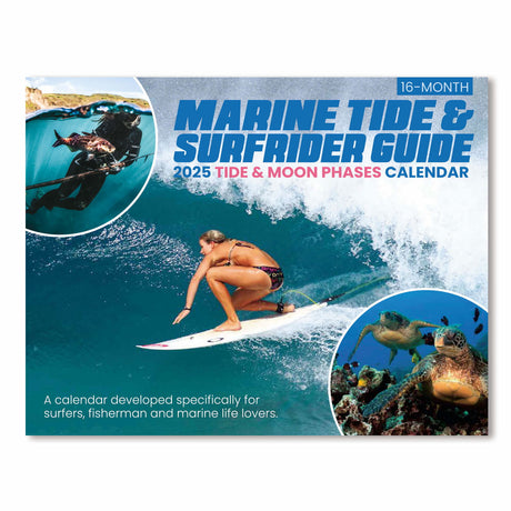 2025 Trade Calendar, Marine Tide & Surfrider Guide  