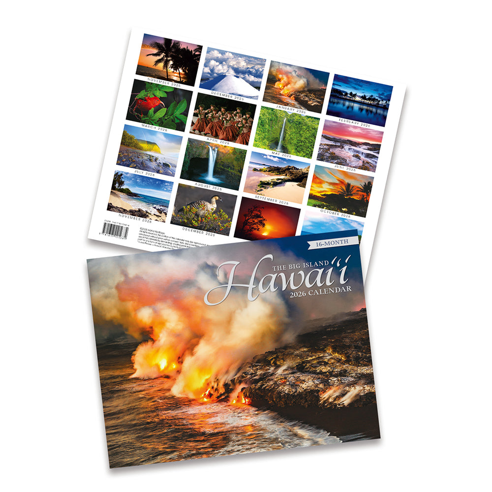 2026 16Month Calendar Hawai‘i, The Big Island Our Island Heritage