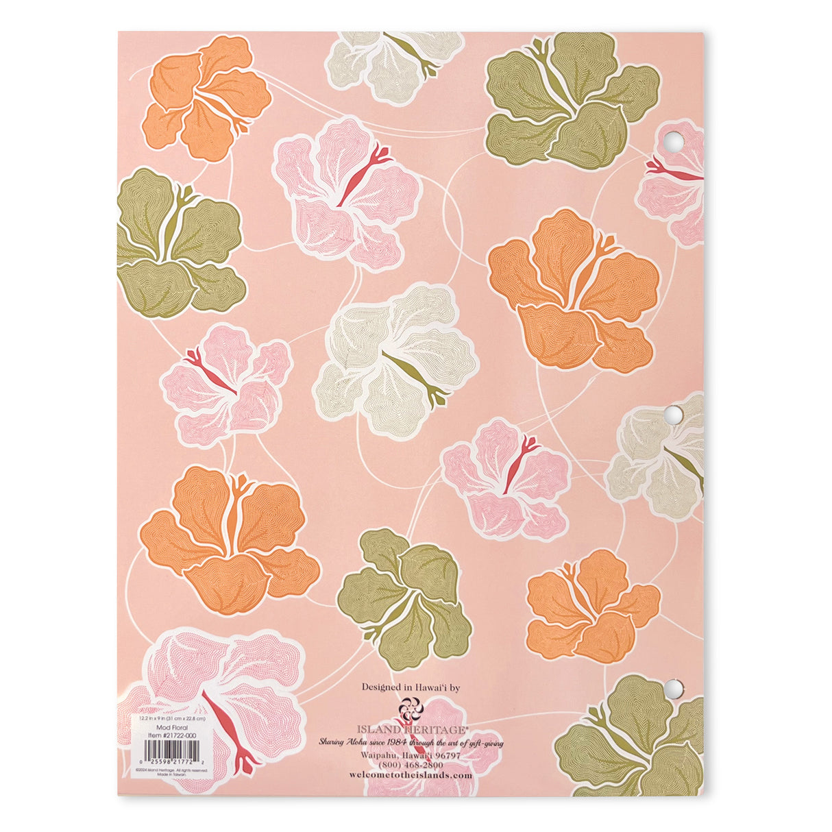 Portfolio Folder, Mod Floral