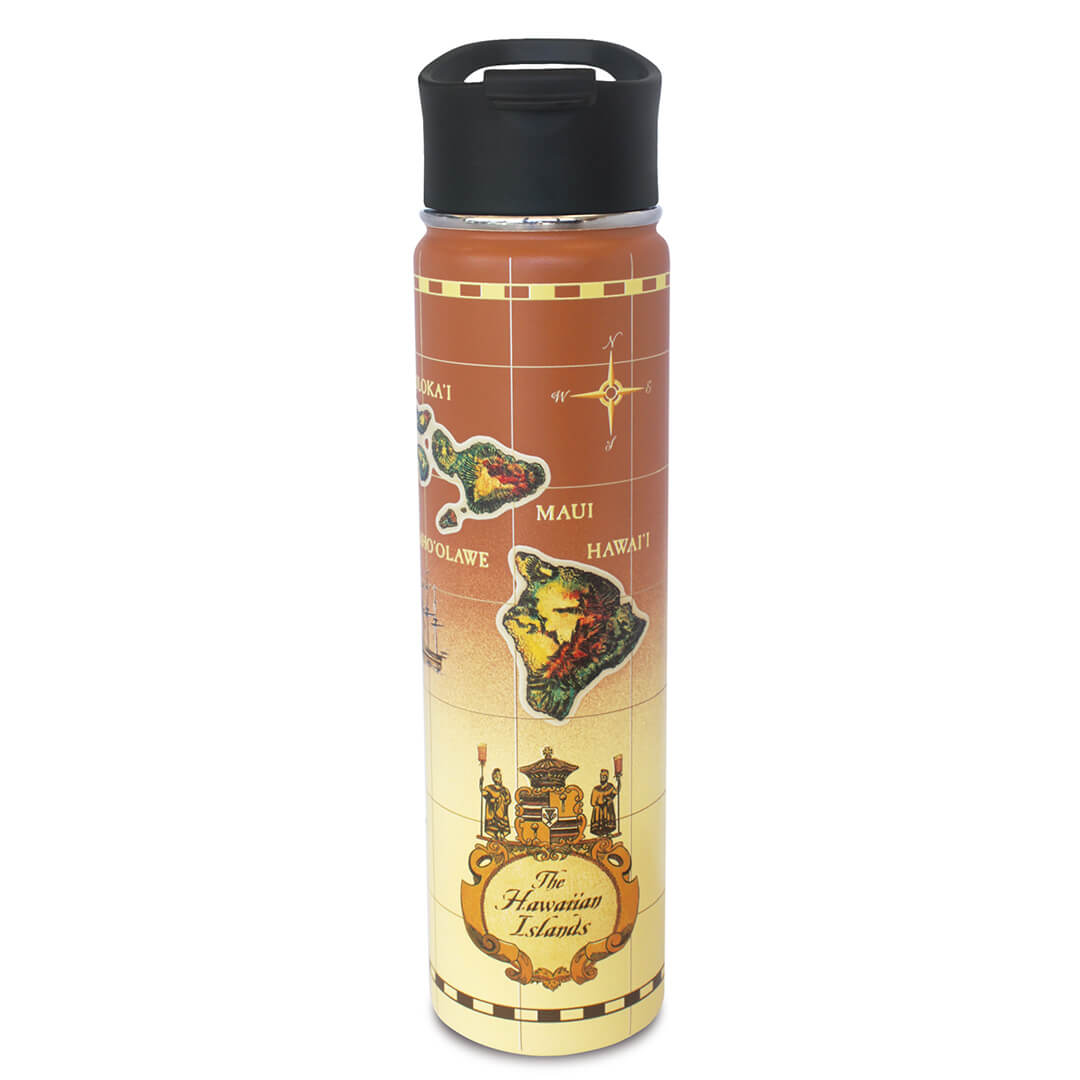 25 oz Island Flask, Islands of Hawaii HOME 