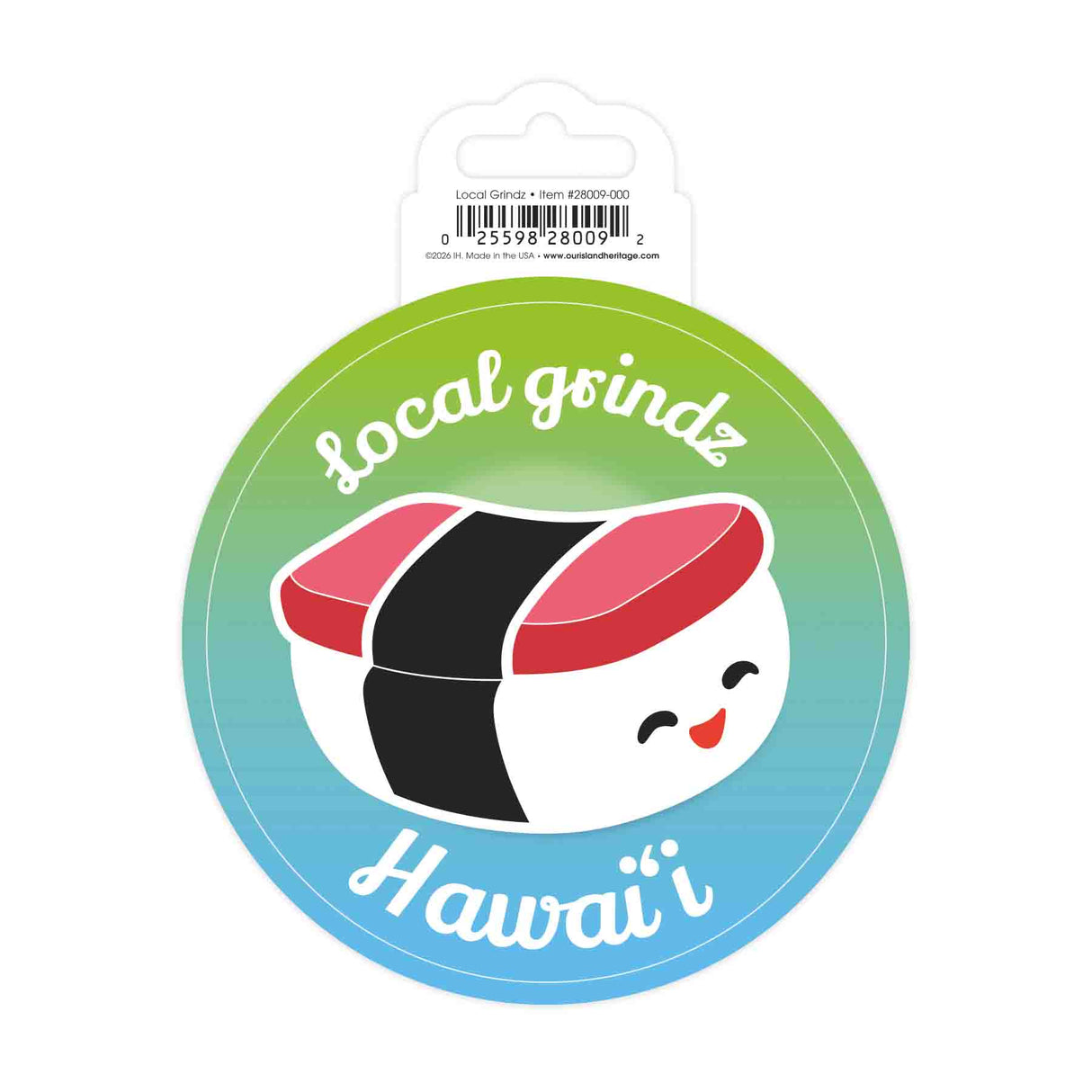 Local Grindz Glossy Sticker