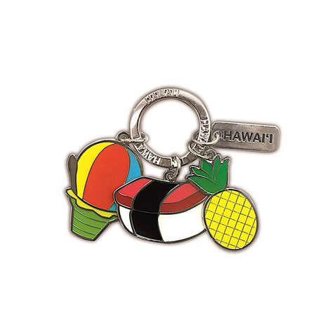 3-Charm Keychain, Local Grindz