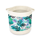Storage Baskets, Midnight Monstera
