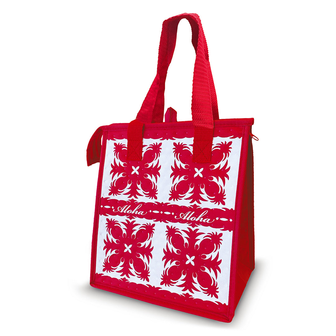 Insulated Tote, Aloha Pineapple Quilt