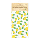 Microfiber Kitchen Towels 2 Set, Pineapple Medley