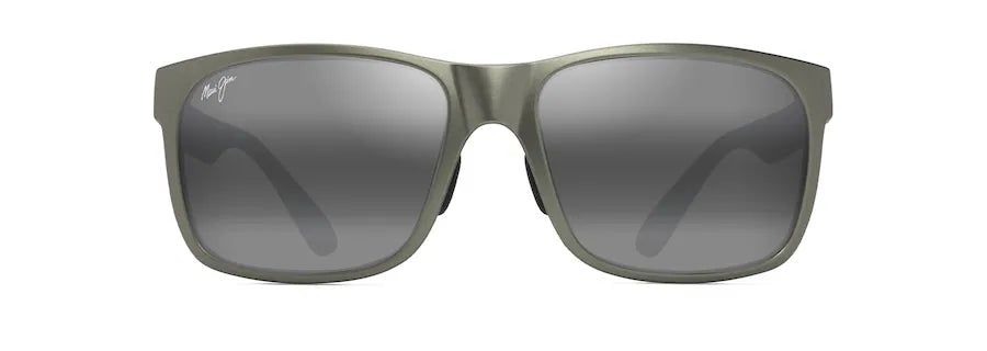Maui Jim Red Sands Matte Greyish-Green Polarized Sunglasses