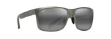 Maui Jim Red Sands Matte Greyish-Green Polarized Sunglasses