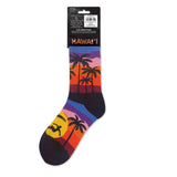Sunset Surfer Hawaiʻi Socks Adult Unisex One Size