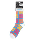 ʻUlu Quilt Teal Hawaiʻi Socks Adult Unisex One Size