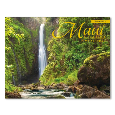 2027 Trade Calendar, Maui, The Valley Isle