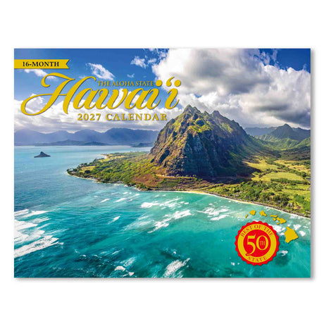 2027 Trade Calendar, Hawai‘i, the Best of the Aloha State