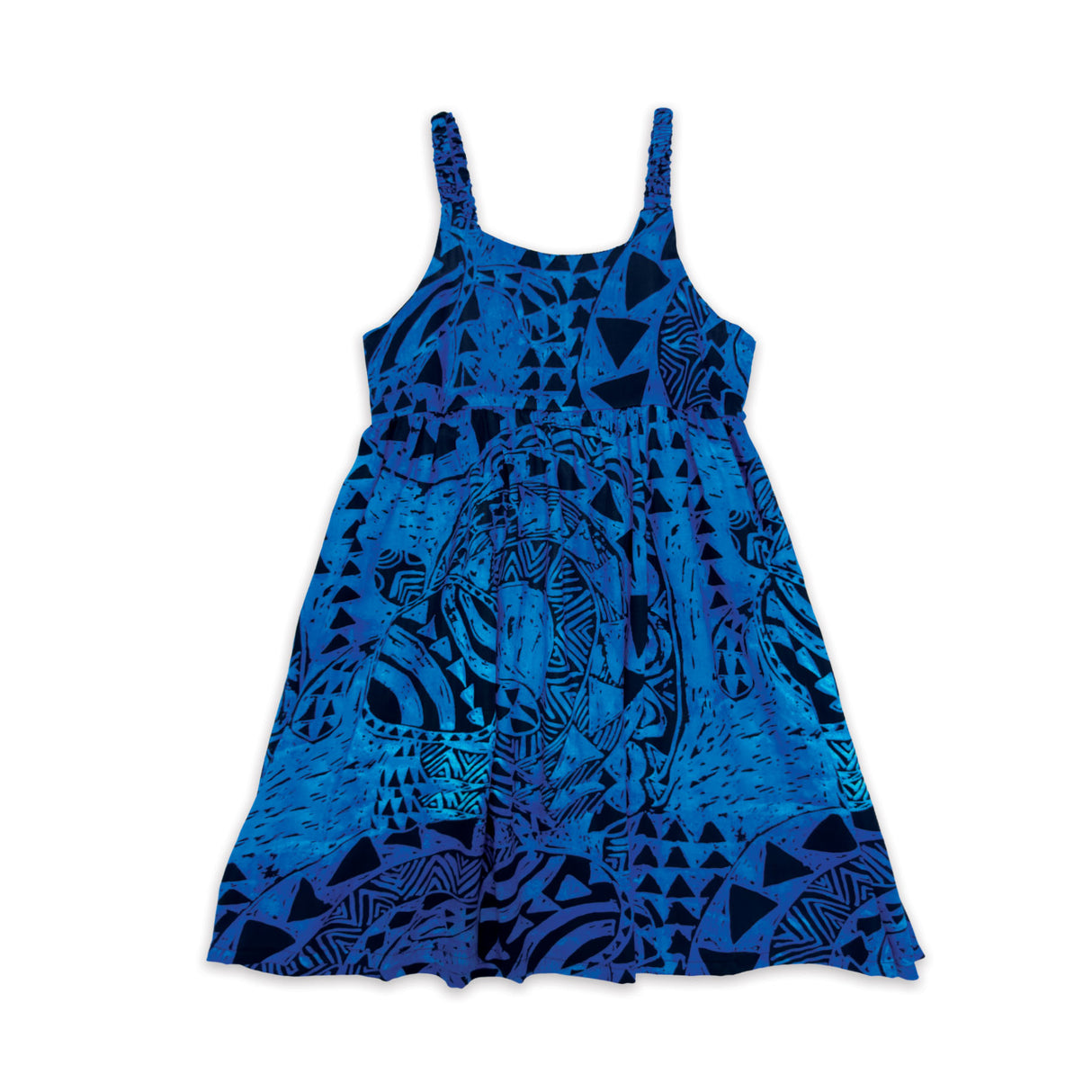 Honu Strength Blue Girls Dress