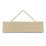 Wooden Hanging Sign, E Komo Mai