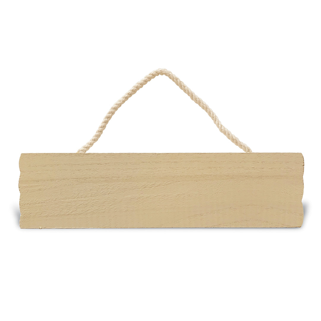 Wooden Hanging Sign, Aloha Spoken Here