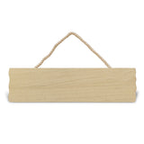 Wooden Hanging Sign, Live with Aloha