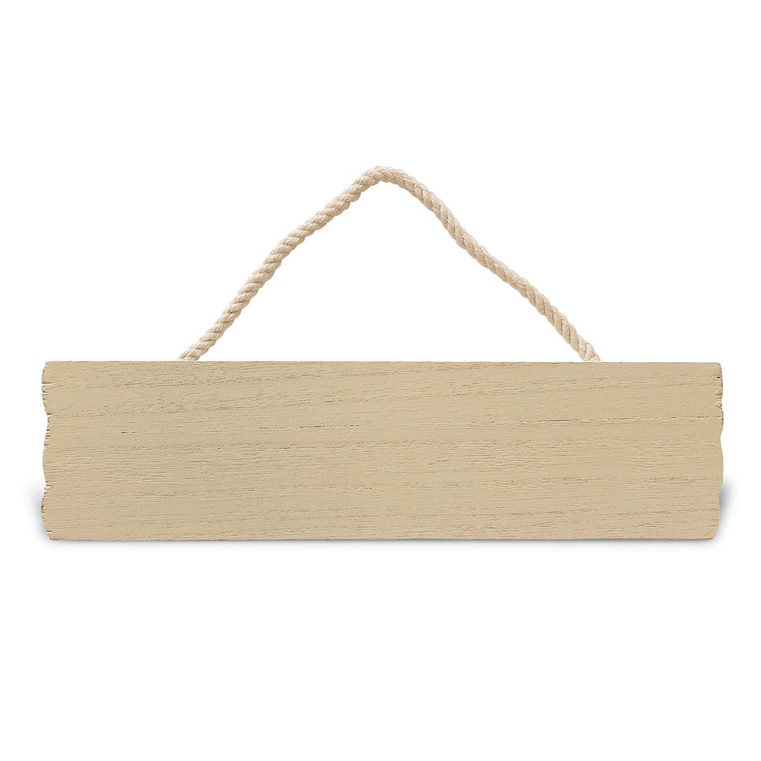 Wooden Hanging Sign, Please Remove Your Shoes