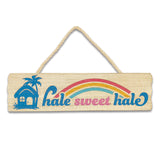 Wooden Hanging Sign, Hale Sweet Hale