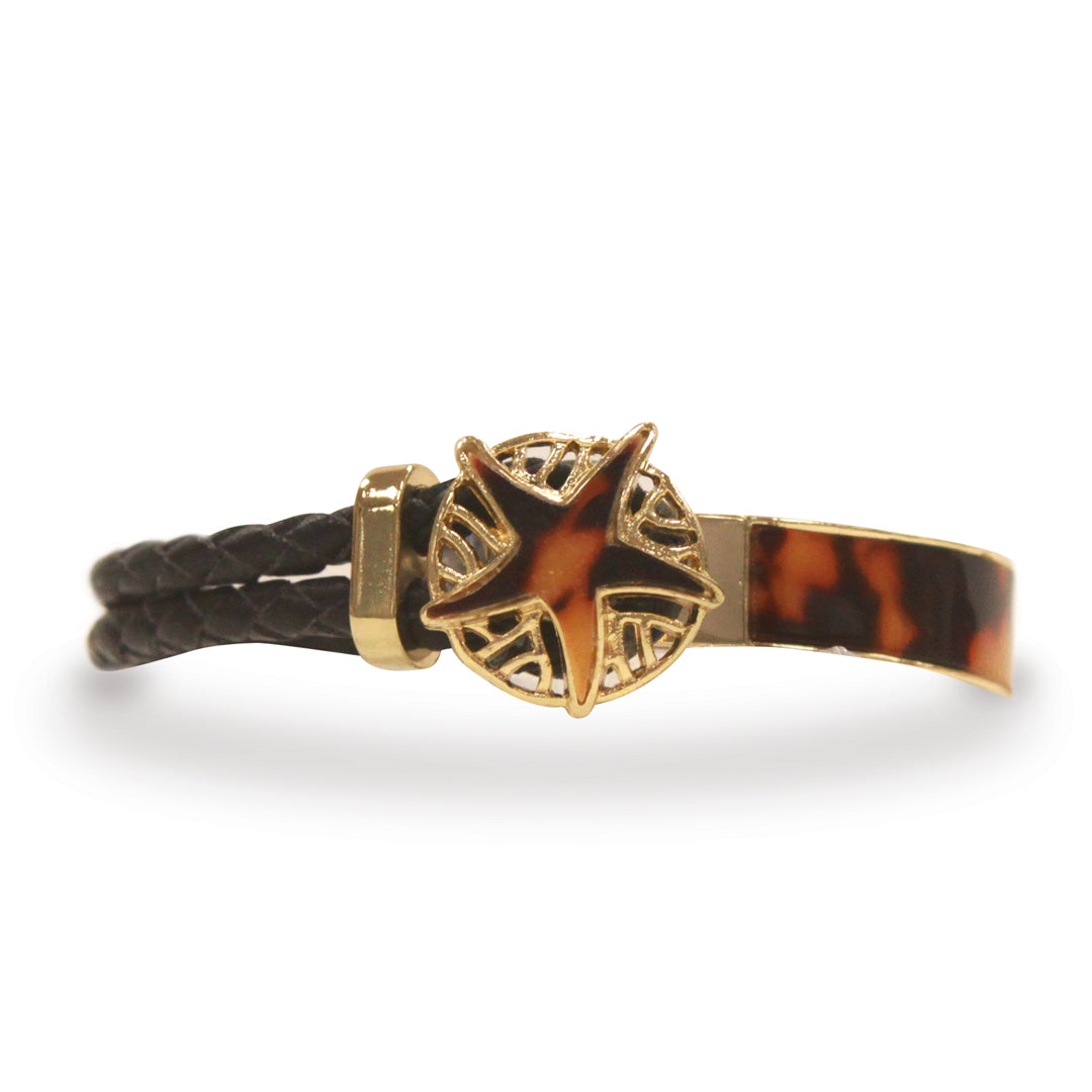 Leather Bracelet, Starfish