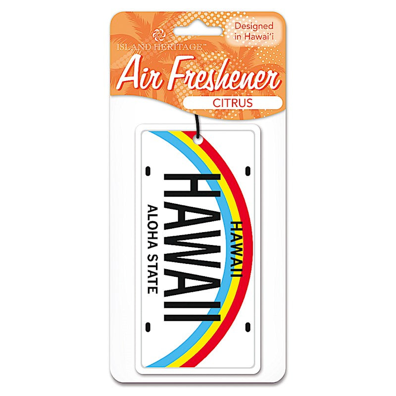 Air Freshener, Hawaiʻi License Plate