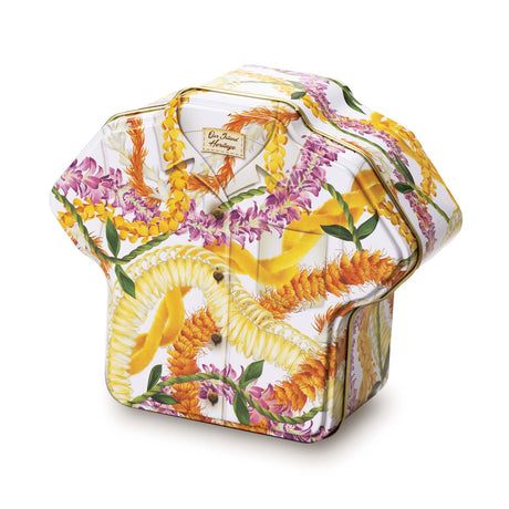 Aloha Shirt Cookie Tin, Guava Macadamia Nut