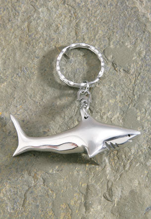 Aluminum Keychain, Mako Shark