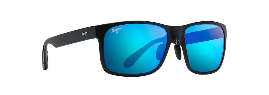 Maui Jim Red Sands Matte Black Polarized Sunglasses