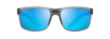 Maui Jim Pokowai Arch Translucent Matte Grey Polarized Sunglasses