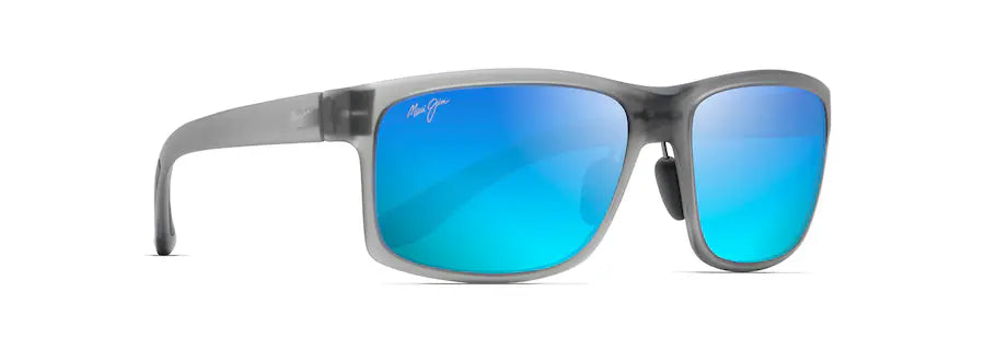 Maui Jim Pokowai Arch Translucent Matte Grey Polarized Sunglasses