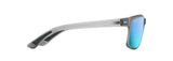 Maui Jim Pokowai Arch Translucent Matte Grey Polarized Sunglasses
