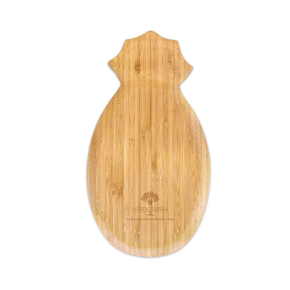 Bamboo Pineapple Plate  