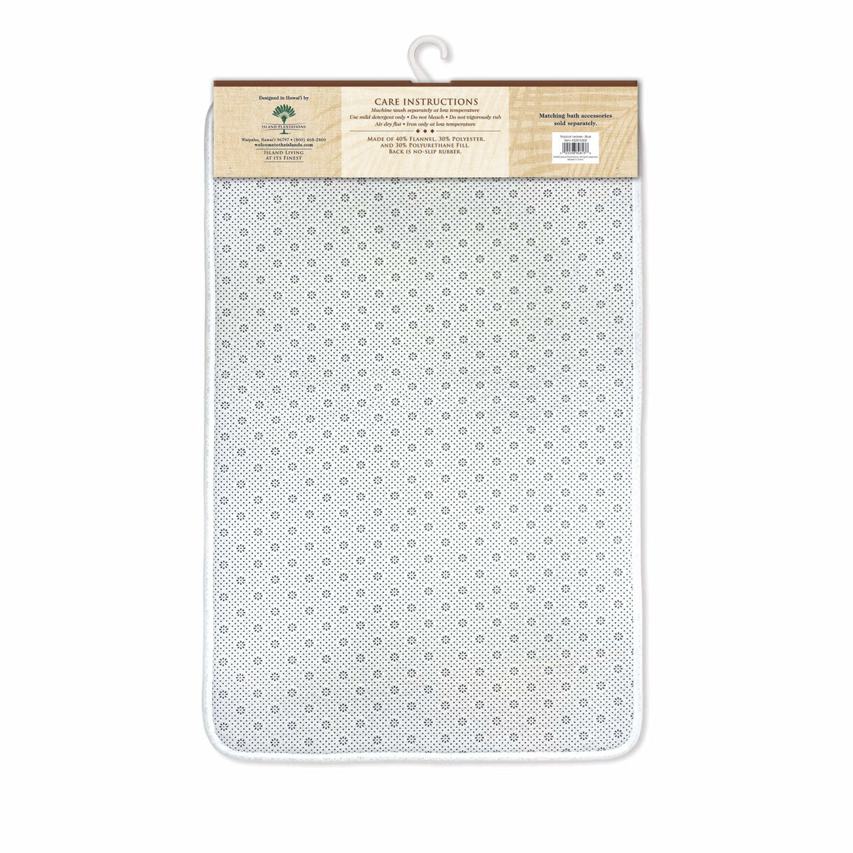 Bath Mat, Leis of Aloha  