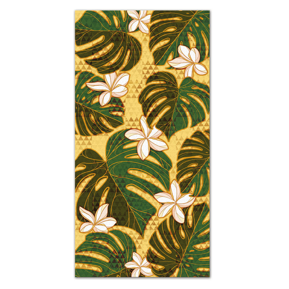 Beach Towel, Monstera Dawn APPAREL ACCESSORIES 