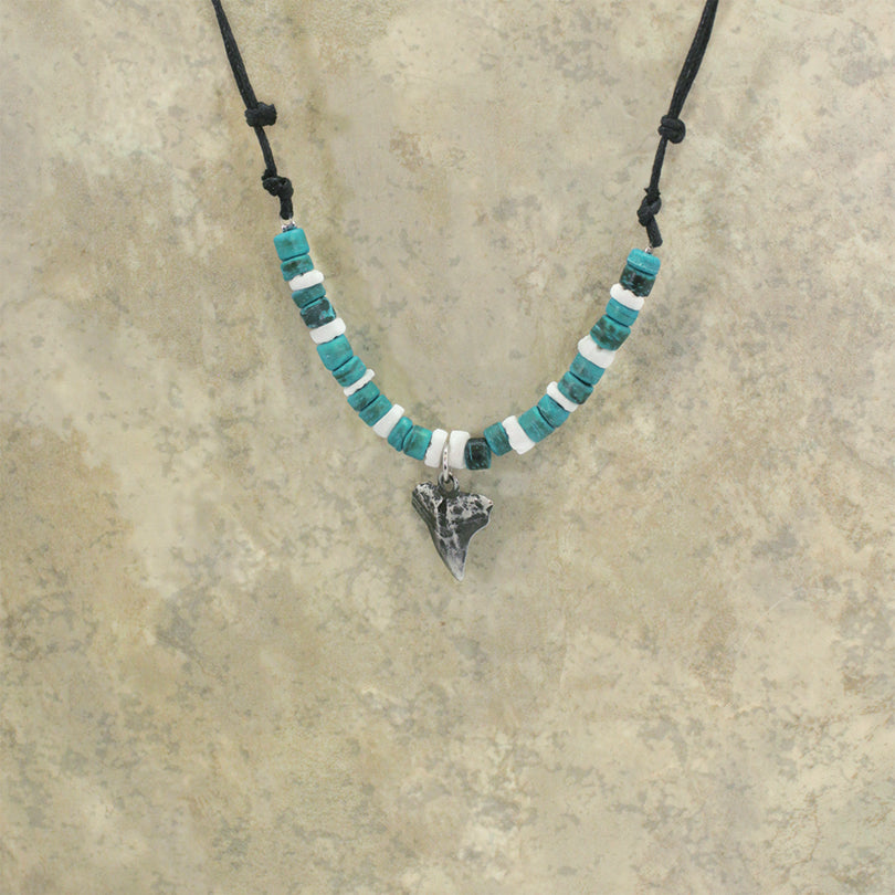 Bull Shark Tooth - Turquoise